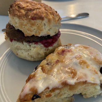 The Honeysuckle Coffee Co - Scone & Sausage Biscuit - Coffee & Tea Near Me - Sandy, Utah The Honeysuckle Coffee Co - Scone & Sausage Biscuit - Coffee & Tea Near Me - Sandy, Utah