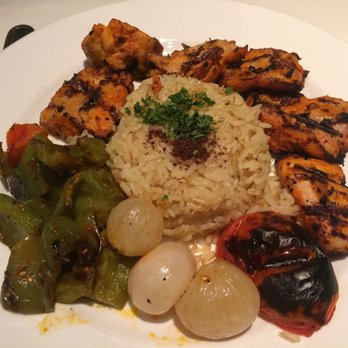 Cafe Santorini - Chicken kebab - Italian Near Me - Pasadena, California
