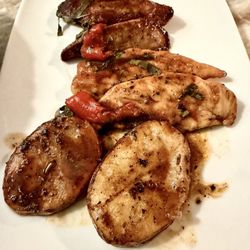 Lubrano's 36 - Chicken Scarpariello - take out, plated at home
