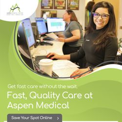 Aspen Medical Center Urgent Care & Primary Care - Offering state-of-the-art urgent care services to patients of all ages.