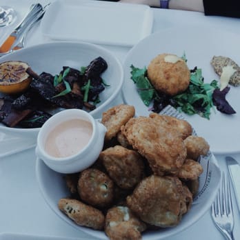 The Gage - Lamb ribs, scotch egg, and fried pickles - New American Near Me - Chicago, Illinois The Gage - Lamb ribs, scotch egg, and fried pickles - New American Near Me - Chicago, Illinois