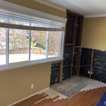 Bruno Construction - Upstairs - after removing the damaged wood - General Contractors Near Me - Benicia, California