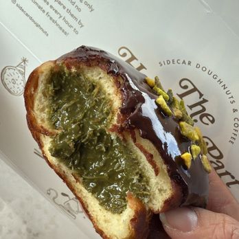 Sidecar Doughnuts & Coffee - Dubai chocolate malasada - Donuts Near Me - Costa Mesa, California Sidecar Doughnuts & Coffee - Dubai chocolate malasada - Donuts Near Me - Costa Mesa, California