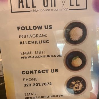 All Chill - Ice Cream & Frozen Yogurt Near Me - Los Angeles, California All Chill - Ice Cream & Frozen Yogurt Near Me - Los Angeles, California