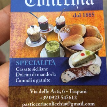 Colicchia - Patisserie/Cake Shop Near Me - Trapani, TP