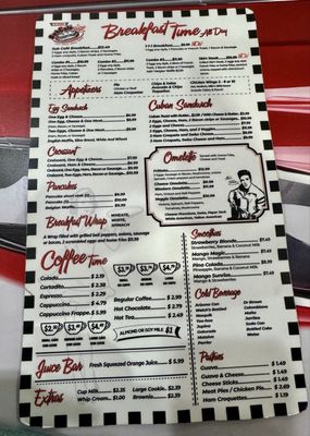 Menu photo 1 Original Sub Cafe Davie, FL