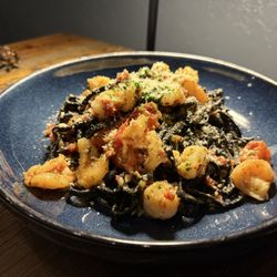 Osteria La Briccola - Squid ink pasta