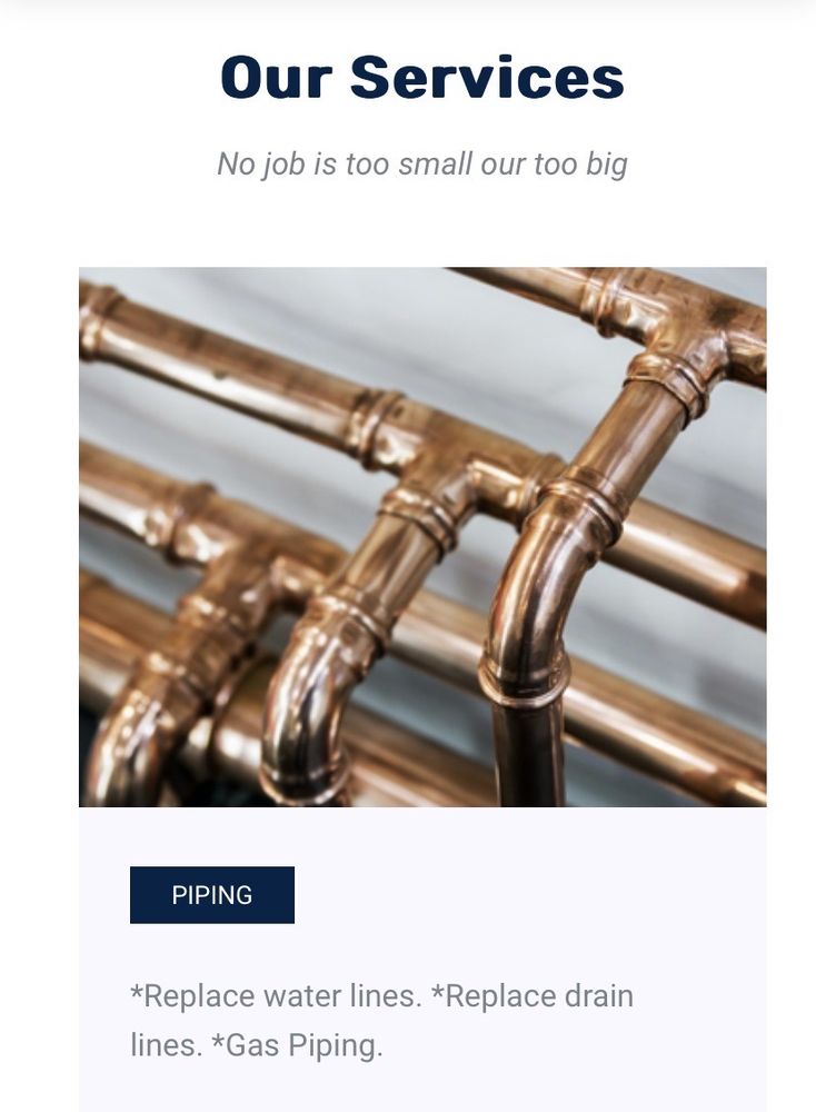 Slide of K & M Plumbing