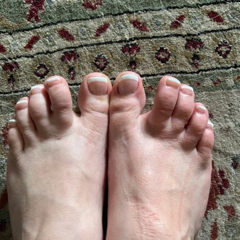 Abbey Nails & Spa - Pedicure & polish! - Nail Salons Near Me - Lynn Haven, Florida