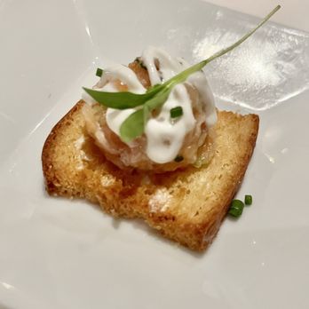 The Capital Grille - Smoked salmon bite - Steakhouses Near Me - San Antonio, Texas