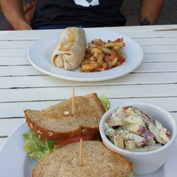 Rialto Cafe - Turkey sandwich with dill potatoes and breakfast baweetoe. - Breakfast & Brunch Near Me - Fullerton, California Rialto Cafe - Turkey sandwich with dill potatoes and breakfast baweetoe. - Breakfast & Brunch Near Me - Fullerton, California