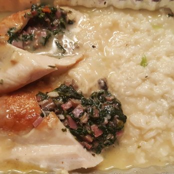 Sonoma Bistro - Stuffed chicken with parmesan risotto - Breakfast & Brunch Near Me - Rutherford, New Jersey Sonoma Bistro - Stuffed chicken with parmesan risotto - Breakfast & Brunch Near Me - Rutherford, New Jersey
