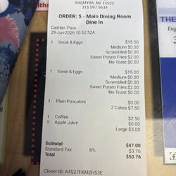 Akropolis Family Restaurant - Our cost for 3