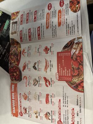 Menu photo 1 Edge Crab House Edgewood, MD