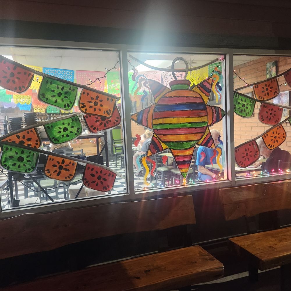 Cilantro Mexican Grill - Festive Window Paint - Mexican Near Me - Bryan, Texas Cilantro Mexican Grill - Festive Window Paint - Mexican Near Me - Bryan, Texas