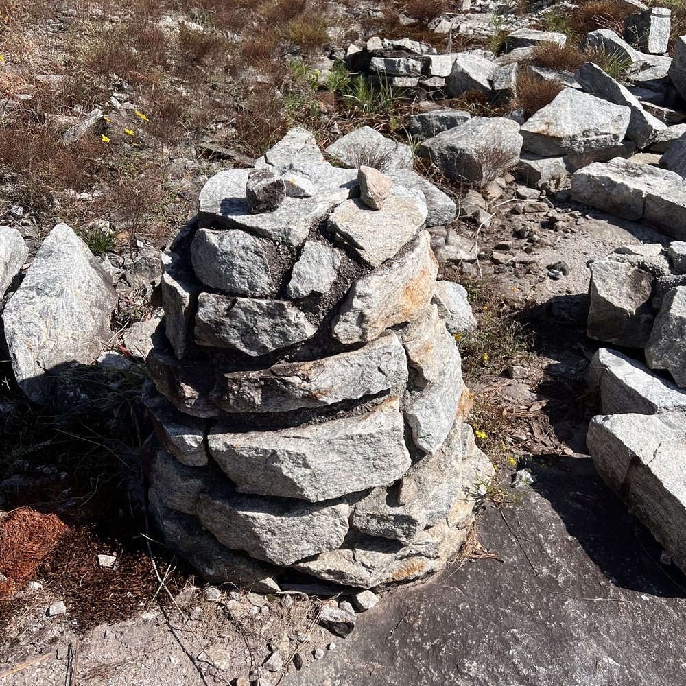 Arabia Mountain Trail - Trail marker cairn - Climbing Near Me - Lithonia, Georgia Arabia Mountain Trail - Trail marker cairn - Climbing Near Me - Lithonia, Georgia