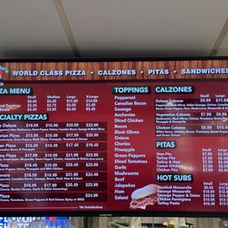 Valentino's Pizza - Menu