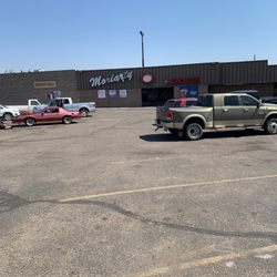 Moriarty Foods - It's in a small strip mall. Not bad. Not great