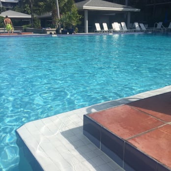 1800 Atlantic - View of the pool with my back to the ocean - Vacation Rentals Near Me - Key West, Florida
