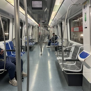 Metro - Inside metro train - Public Transportation Near Me - Barcelona, B