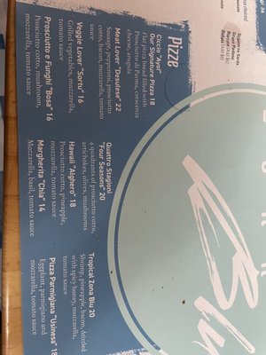 Menu photo 6 Zona Blu West Palm Beach West Palm Beach, FL
