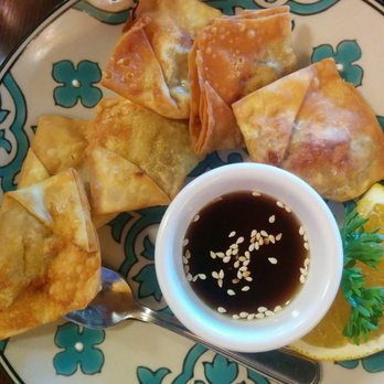 Sweet Ginger - Cabbage and mushroom dumplings - Thai Near Me - Merrimack, New Hampshire Sweet Ginger - Cabbage and mushroom dumplings - Thai Near Me - Merrimack, New Hampshire