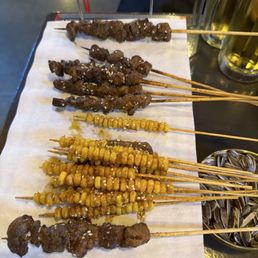Wagyu, corn and lamb Wagyu, corn and lamb