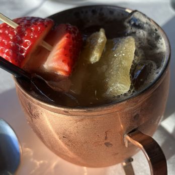 Skates On The Bay - Moscow Mule was ok. - Seafood Near Me - Berkeley, California