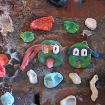 The Gum Wall - one of the more creative gum designs - Local Flavor Near Me - Seattle, Washington The Gum Wall - one of the more creative gum designs - Local Flavor Near Me - Seattle, Washington