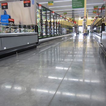 Concrete-Visions - Sealed & burnished concrete floors offer a similar look to polished concrete, but a more affordable option. Walmart - Littleton, CO. - Flooring Near Me - Fort Collins, Colorado Concrete-Visions - Sealed & burnished concrete floors offer a similar look to polished concrete, but a more affordable option. Walmart - Littleton, CO. - Flooring Near Me - Fort Collins, Colorado