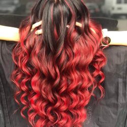Styled Salon - Red Balayage by Kylie