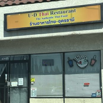 U-D thai restaurant - Walking in..... - Thai Near Me - Fresno, California
