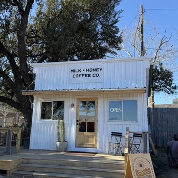 Milk and Honey Coffee - Outside - Coffee & Tea Near Me - Austin, Texas Milk and Honey Coffee - Outside - Coffee & Tea Near Me - Austin, Texas