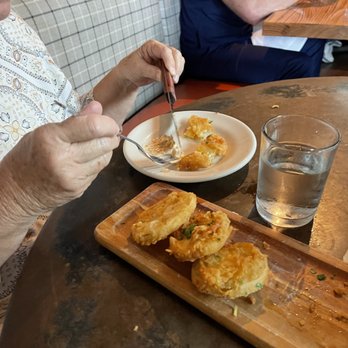 Whiskey Cake Kitchen & Bar - Fried Green tomatoes. - New American Near Me - Katy, Texas Whiskey Cake Kitchen & Bar - Fried Green tomatoes. - New American Near Me - Katy, Texas
