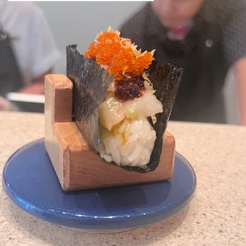 Nami Nori - Scallop temaki from signature set - Sushi Bars Near Me - Brooklyn, New York