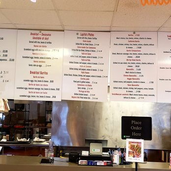 Lupita's Mexican Kitchen - Menu - Mexican Near Me - Pensacola, Florida
