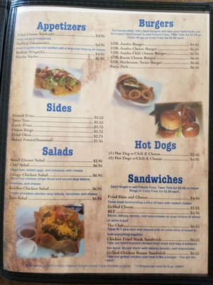 Menu photo 1 Broadway Cafe Geary, OK