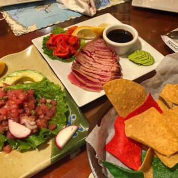 The Fish House - Tuna tartare and seared tuna - Seafood Near Me - Key Largo, Florida The Fish House - Tuna tartare and seared tuna - Seafood Near Me - Key Largo, Florida