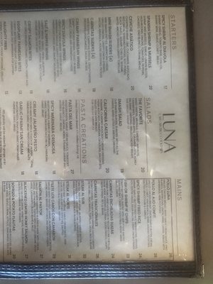 Menu photo 3 Luna Bistro Cafe Long Beach, CA Menu photo 3 Luna Bistro Cafe Long Beach, CA