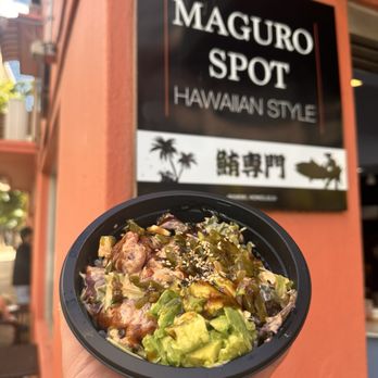 Maguro Spot - Small Make Your Original Poke Bowl - Seafood Near Me - Honolulu, Hawaii