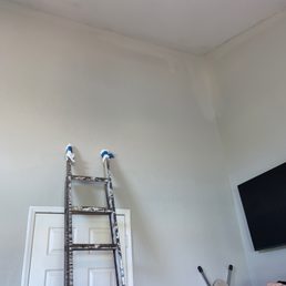 The paint is still wet, but these were super high hard to reach areas! The paint is still wet, but these were super high hard to reach areas!