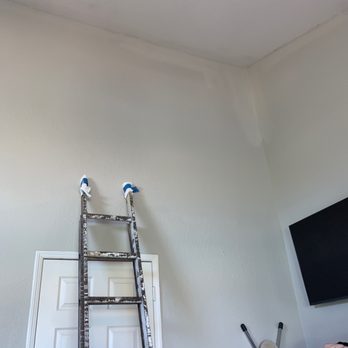 Trombley Painting Company - The paint is still wet, but these were super high hard to reach areas! - Painters Near Me - Paso Robles, California Trombley Painting Company - The paint is still wet, but these were super high hard to reach areas! - Painters Near Me - Paso Robles, California