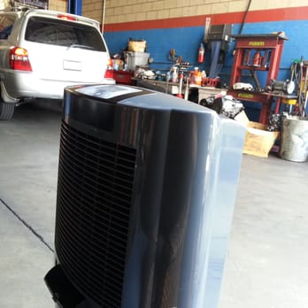 Bona's Auto Repair Service - Big cold fan blowing Bona's customers leaving them content and in bliss. - Auto Repair Near Me - Fullerton, California Bona's Auto Repair Service - Big cold fan blowing Bona's customers leaving them content and in bliss. - Auto Repair Near Me - Fullerton, California