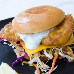 Salty Blue Fish & Chips - House Fish Burger