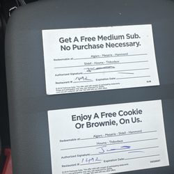 Firehouse Subs - 2 coupons