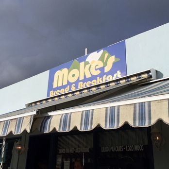 Moke's Bread & Breakfast - Restaurant sign - Breakfast & Brunch Near Me - Kailua, Hawaii