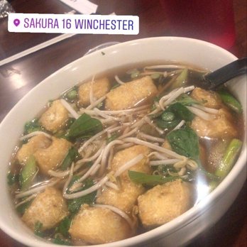 Sakura #16 - Winchester - Veggie Veg and Tofu Pho - Asian Fusion Near Me - Winchester, Virginia