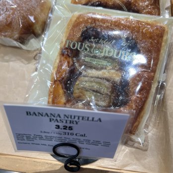 Tous Les Jours - Banana Nutella pastry - Coffee & Tea Near Me - Austin, Texas