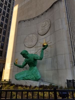 The Spirit of Detroit by null