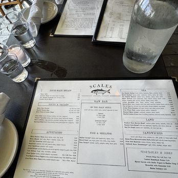 Scales - Menu - Seafood Near Me - Portland, Maine Scales - Menu - Seafood Near Me - Portland, Maine